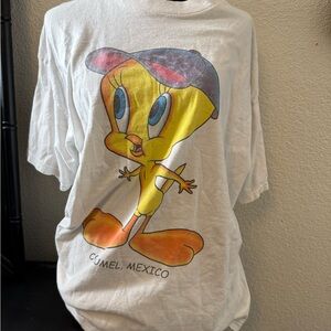 White Tweety Graphic Tee